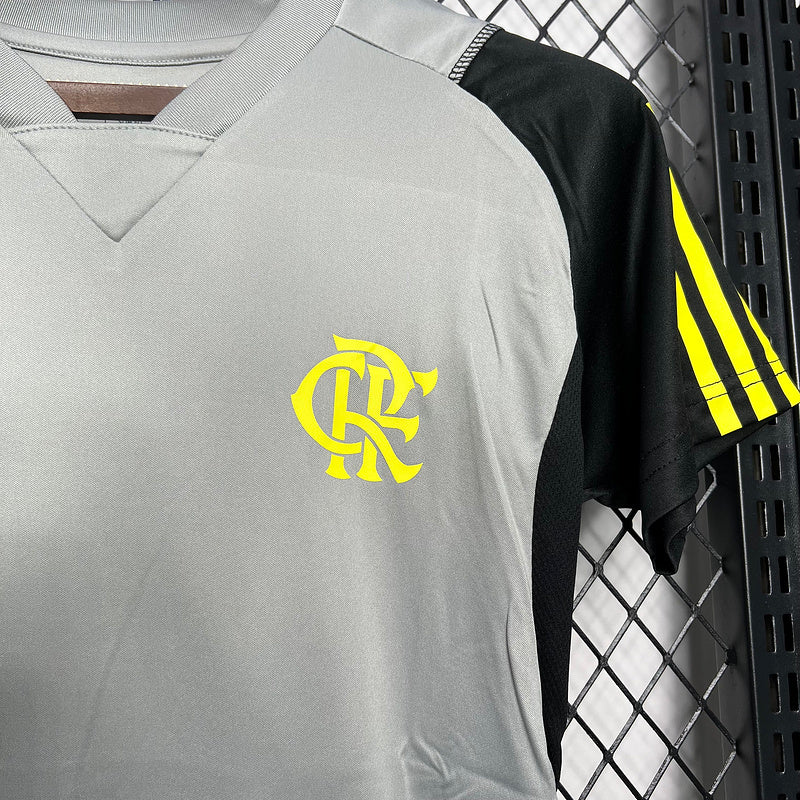 Camisa Flamengo Femininas Pré-Jogo Treino 2024/25 - Torcedor