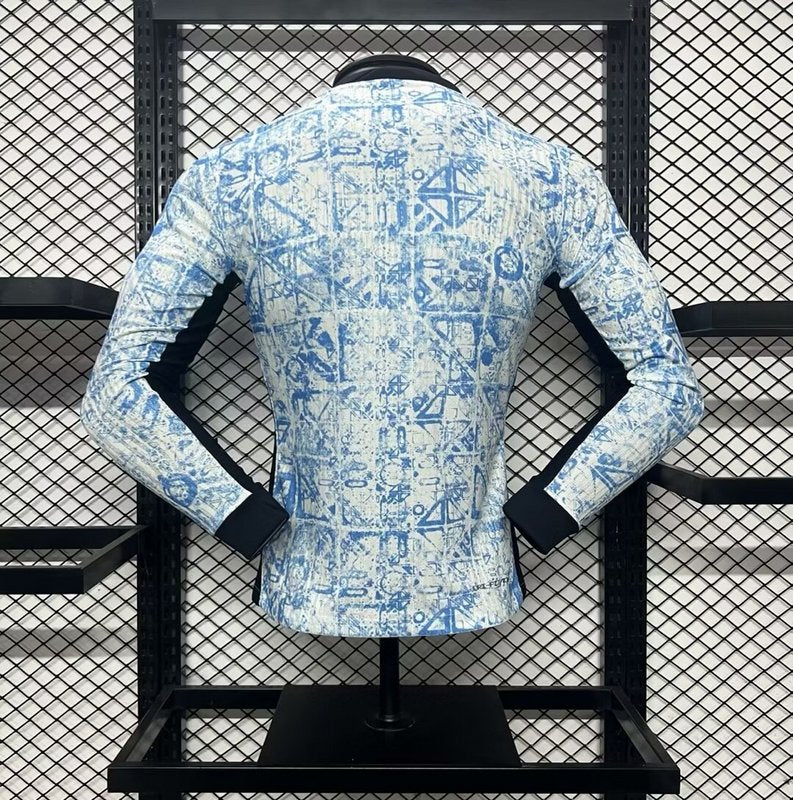 Camisa Portugal Eurocopa II 2024/25 Manga Longa - Jogador
