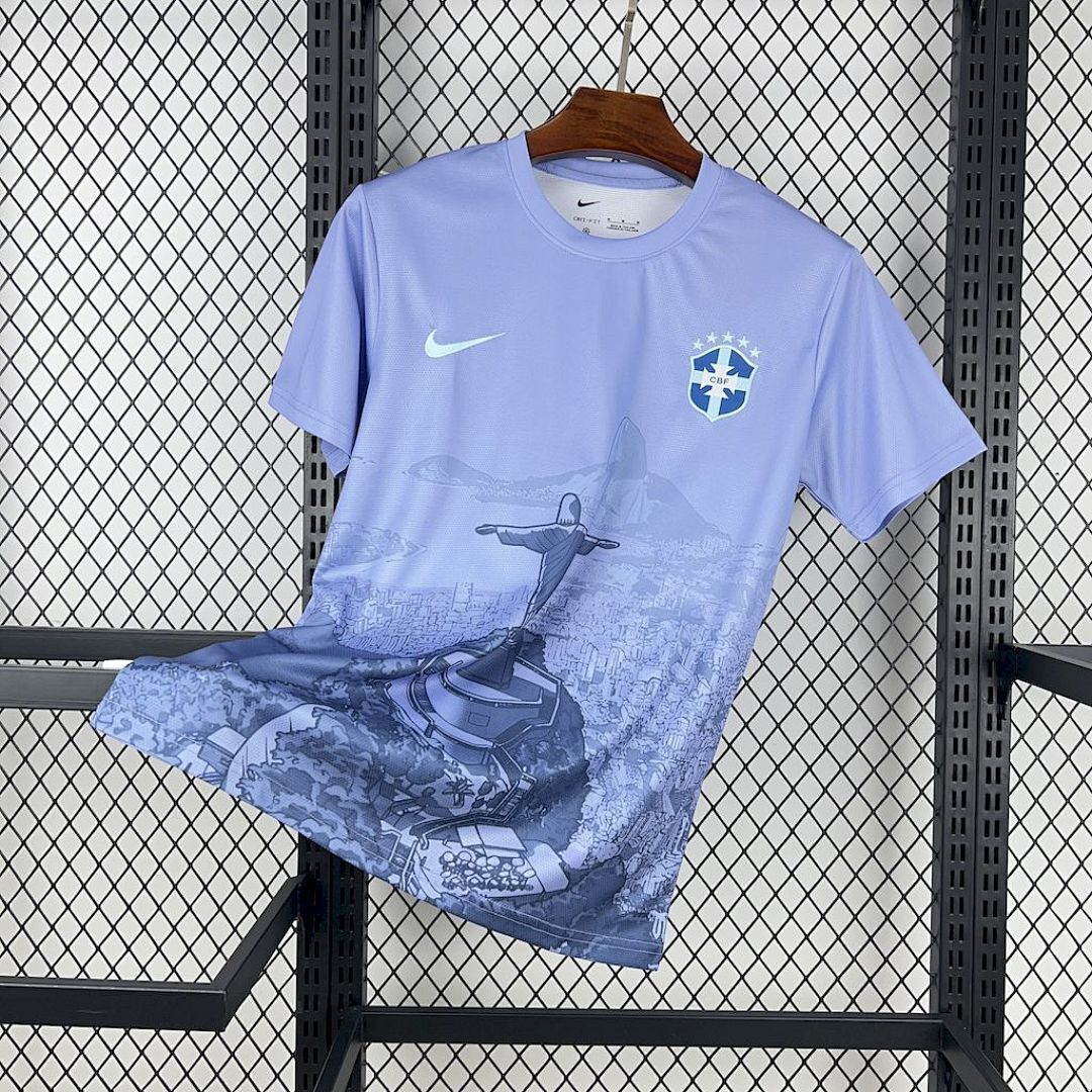 Camisa Brasil 2025/26 Lilás - Torcedor
