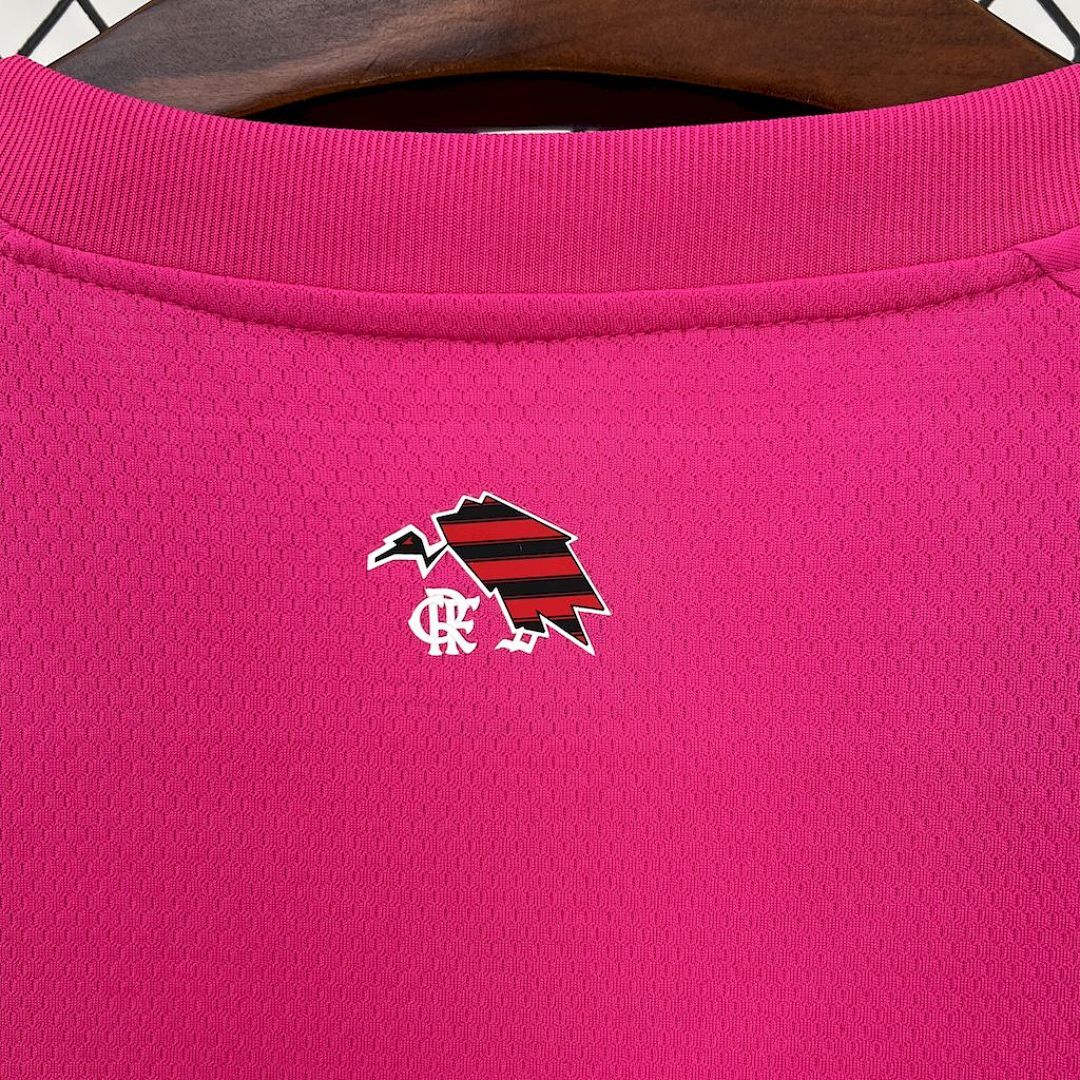 Camisa Flamengo Goleiro 2025/26 Rosa - Torcedor