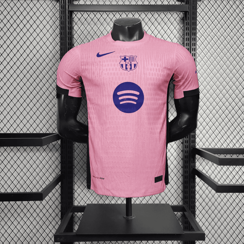 Camisa Bacelona Edição Especial 2025/26 Rosa - Jogador