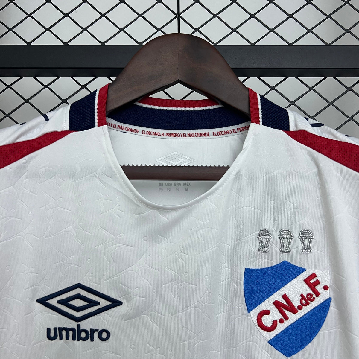 Camisa Nacional do Urugai 25/26 Branco - All Sponsors