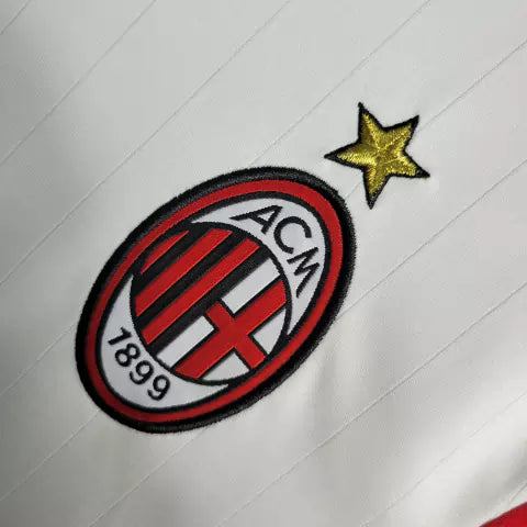 Camisa Retrô Milan II 2006/07 Branca Manga Longa - foto 5