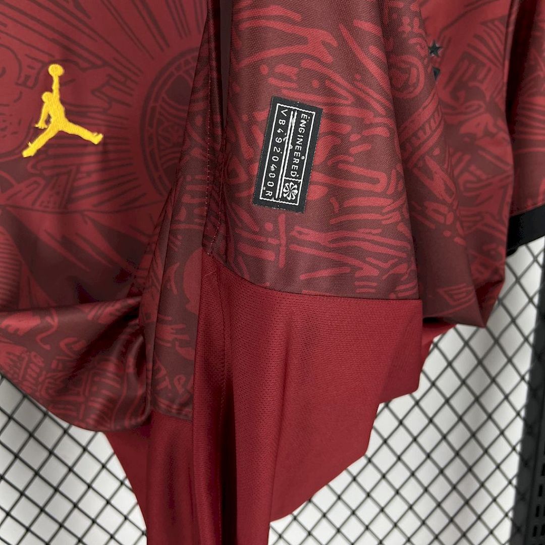Camisa Brasil Jordan Edição Especial 2025/26 Bordô - Torcedor