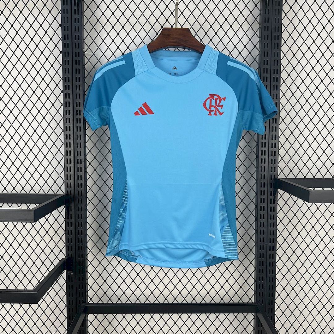 Camisa Flamengo Pré-Jogo Treino 2025/26 Feminina - Torcedor