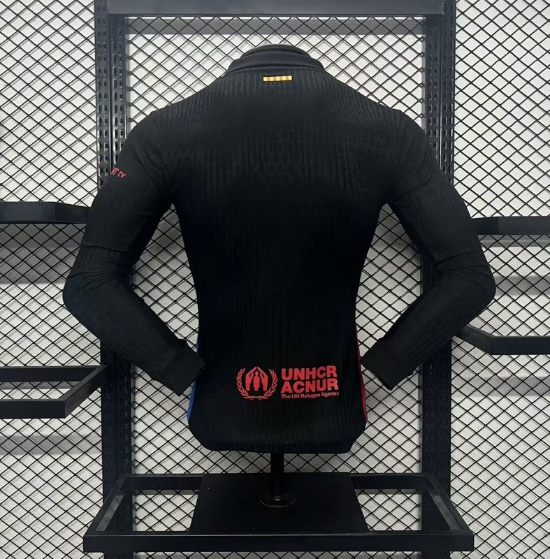 Camisa Barcelona Versi II 2024/25 Manga Longa - Jogador