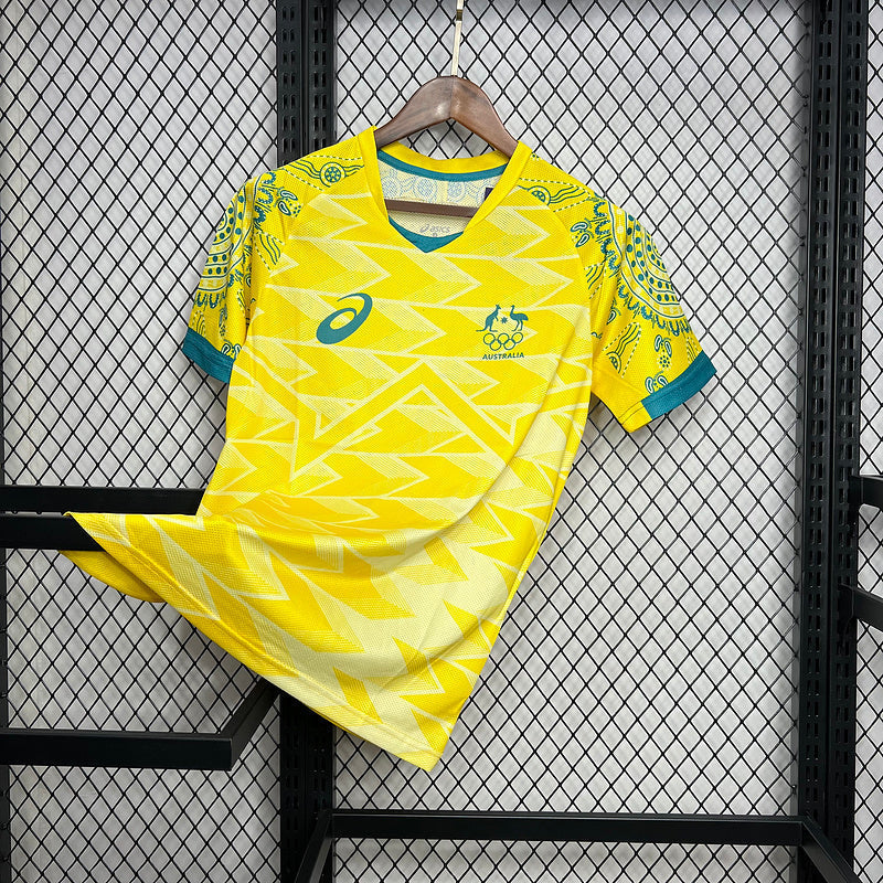 Camisa Australia I 2024/25 Amarela - Torcedor