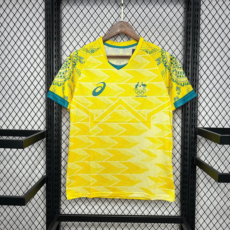 Camisa Australia I 2024/25 Amarela - Torcedor