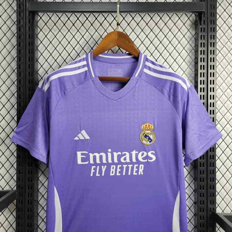 Camisa Real Madrid Roxa 24/25