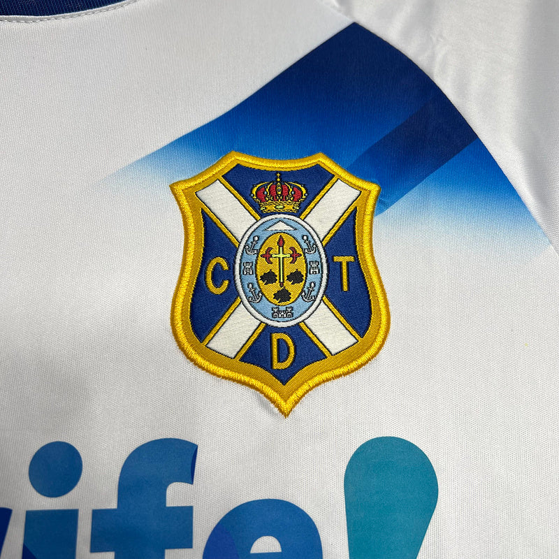 Camisa CD Tenerife I 2024/25 Branca - Torcedor