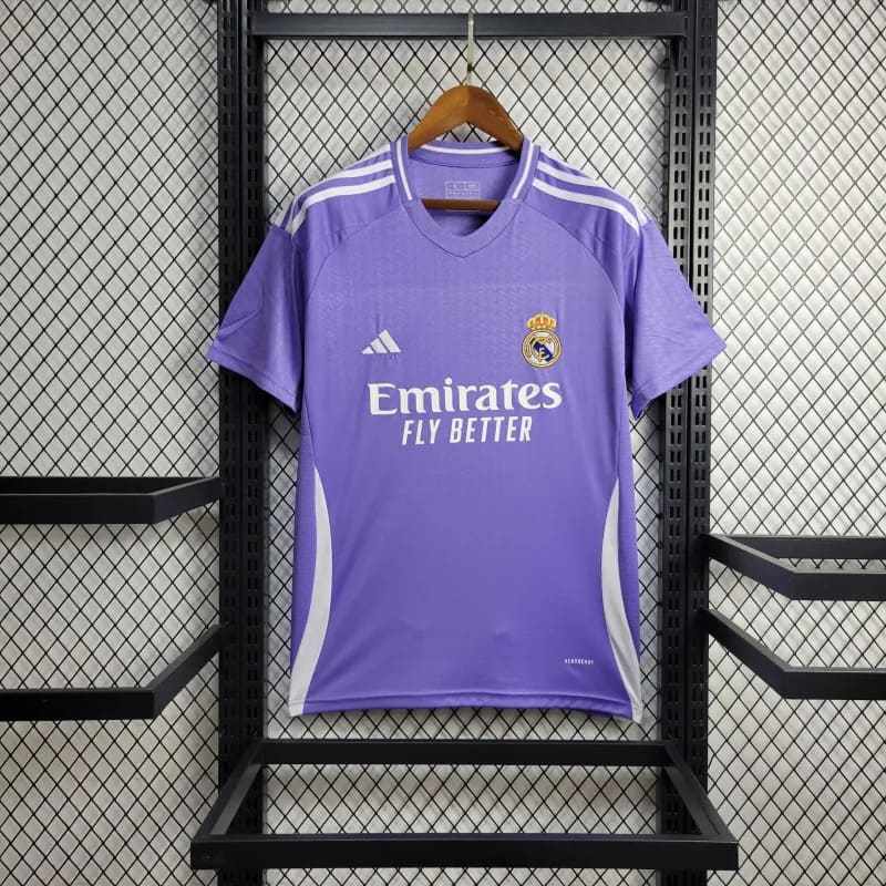Camisa Real Madrid Roxa 24/25