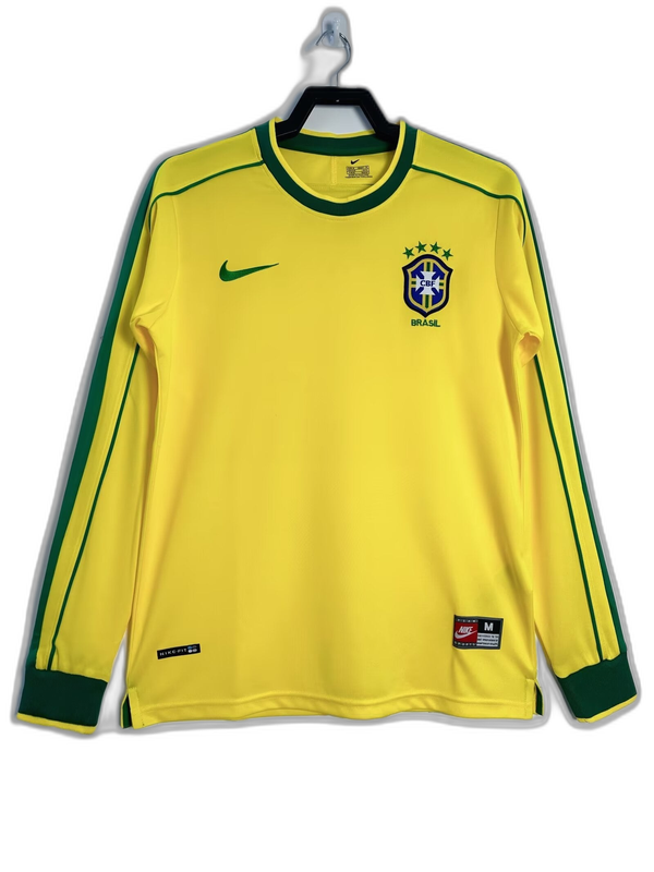 Camisa Retrô Brasil I 1998 Manga Longa - Oliver Company