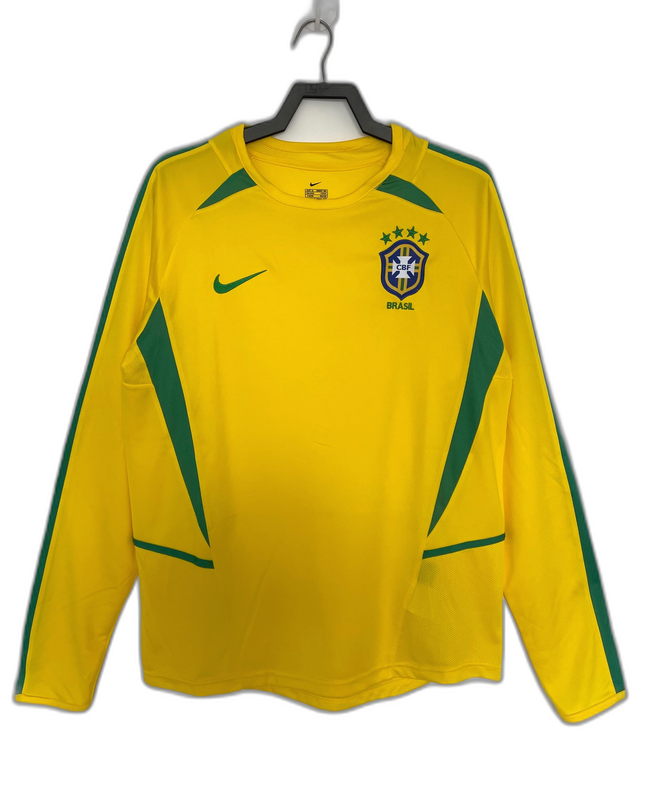 Camisa Retrô Brasil I 2002 Manga Longa - Oliver Company
