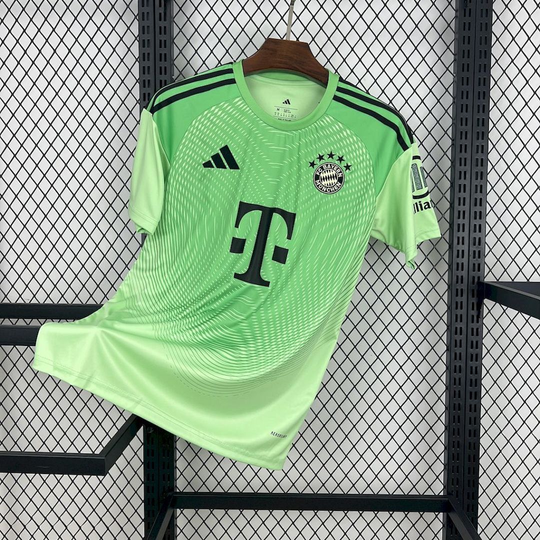 Camisa Bayern de Munique Goleiro 2025/26 Verde - Torcedor