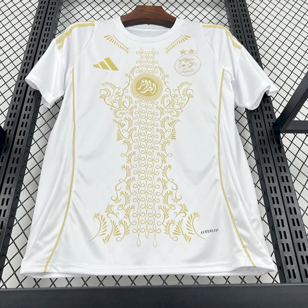 Camisa Aleria 2024/25 Karakou White Gold