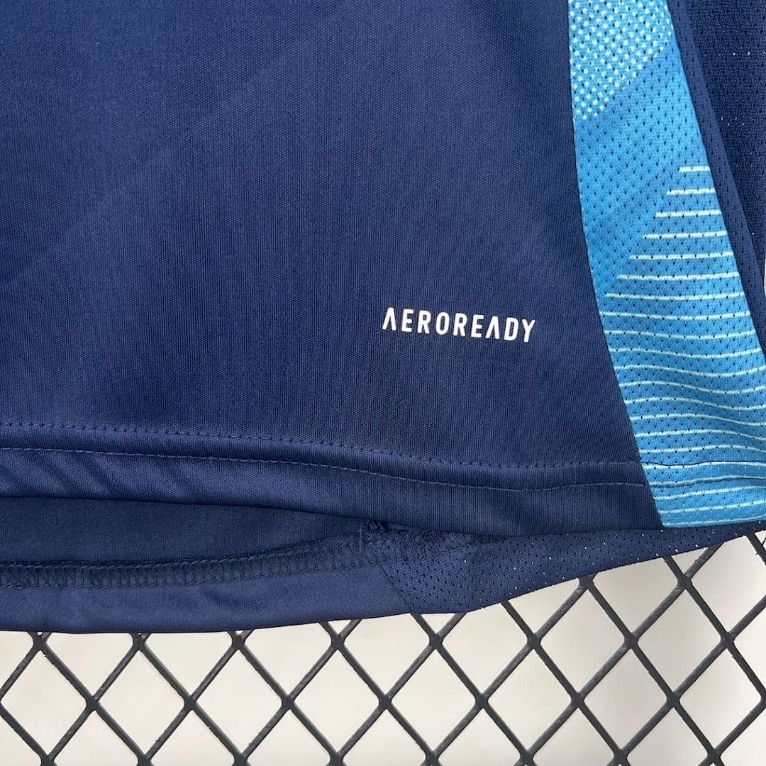 Camisa Flamengo Wear Treino 2025/26 Azul Escuro Feminina - Torcedor