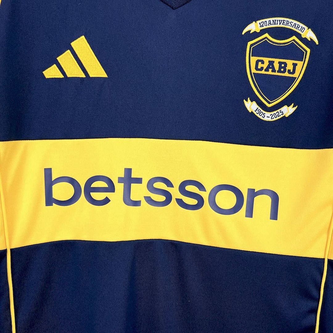 Camisa Boca Juniors Edição 120 Anos 2025/26 - Torcedor