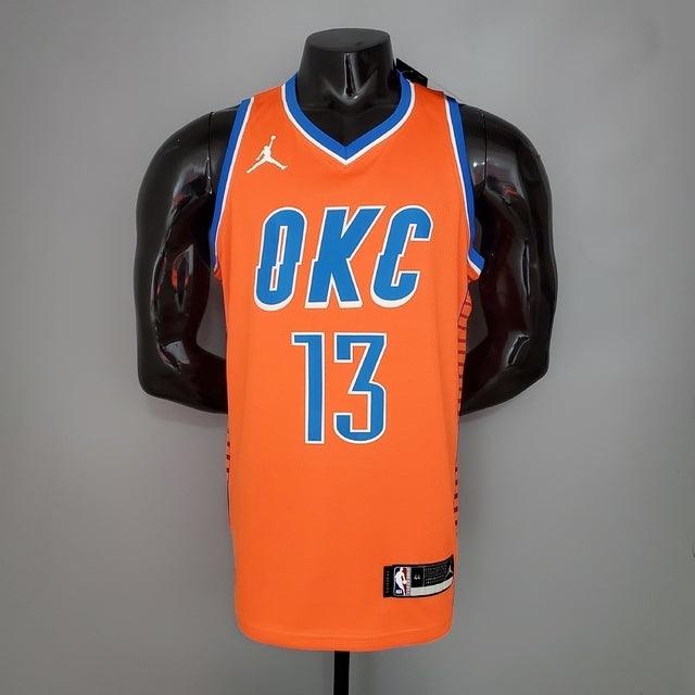 Regata NBA Oklahoma City Thunder Laranja Masculina - Oliver Company