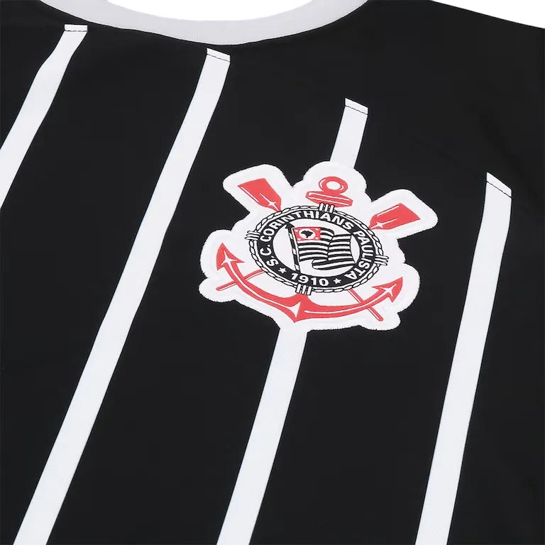 Camisa Corinthians II 2023/24 Preta Feminina - Torcedor