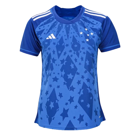 Camisa Cruzeiro I 2024/25 Azul Feminina - Torcedor