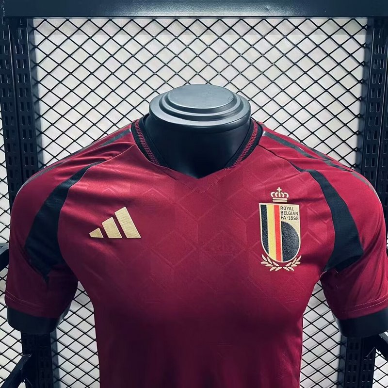 Camisa Bélgica Eurocopa I 2024/25 - Jogador