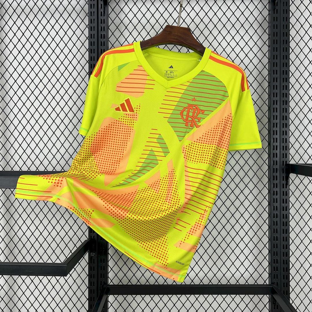 Camisa Flamengo Goleiro 2025/26 Amarela - Torcedor