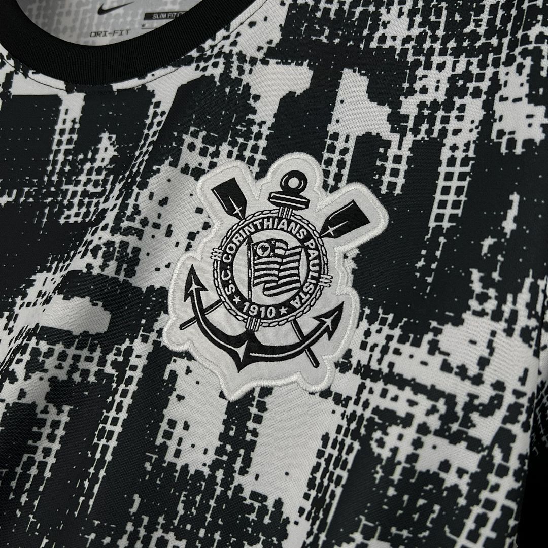 Camisa Corinthians Pré-Jogo 2025/26 Roxa - Torcedor - foto 4