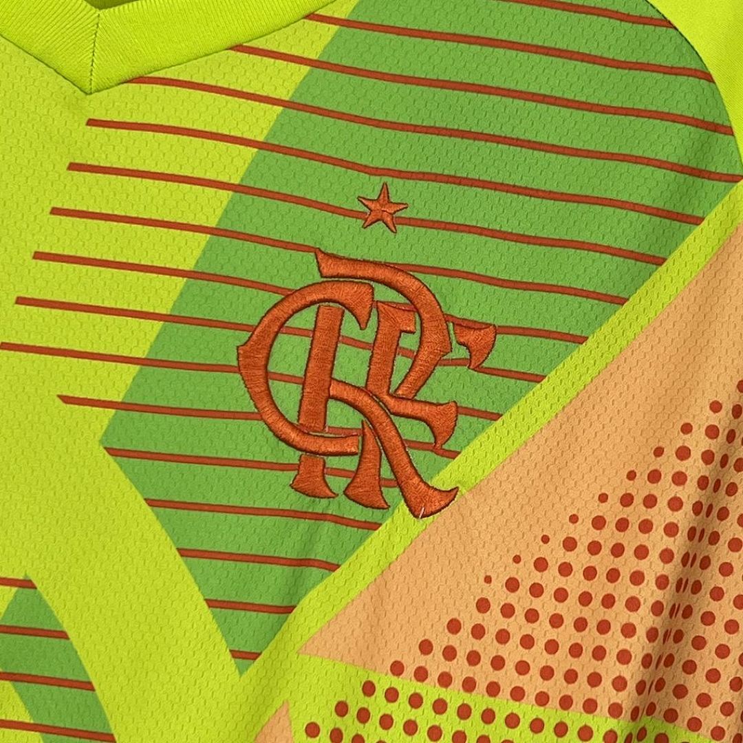 Camisa Flamengo Goleiro 2025/26 Amarela - Torcedor