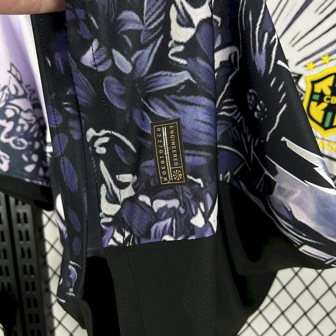 Camisa Brasil Dark 2025/26 Roxa - Torcedor