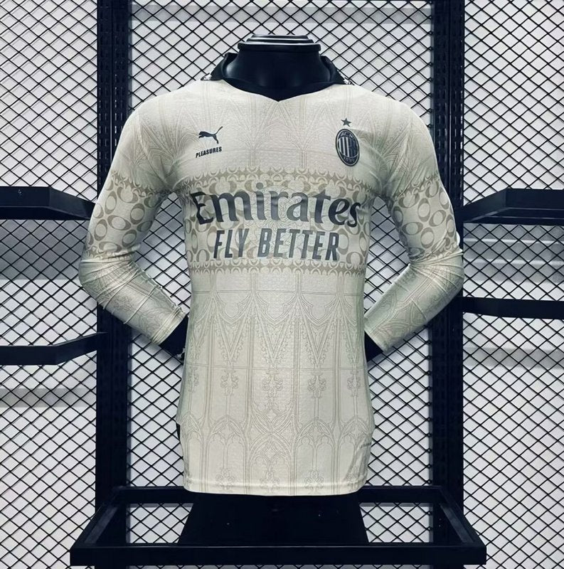 Camisa Milan Edição Collab 2024/25 Manga Longa - Jogador