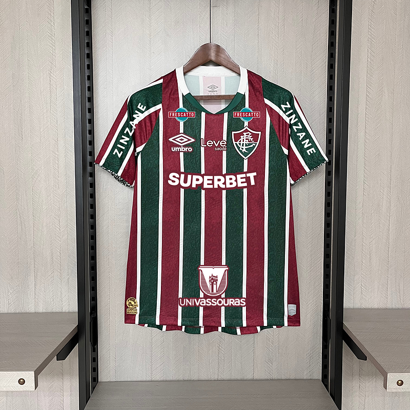 Camisa Fluminense Todos os Patrocinadores I 2024/25 - Torcedor