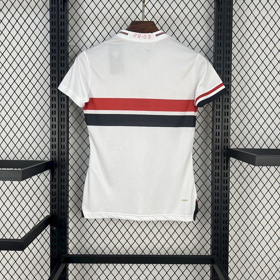 Camisa São Paulo I 2025/26 Feminina - Torcedor