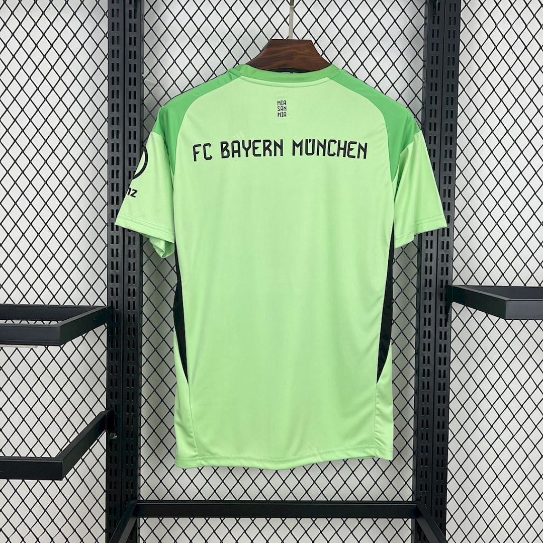 Camisa Bayern de Munique Goleiro 2025/26 Verde - Torcedor