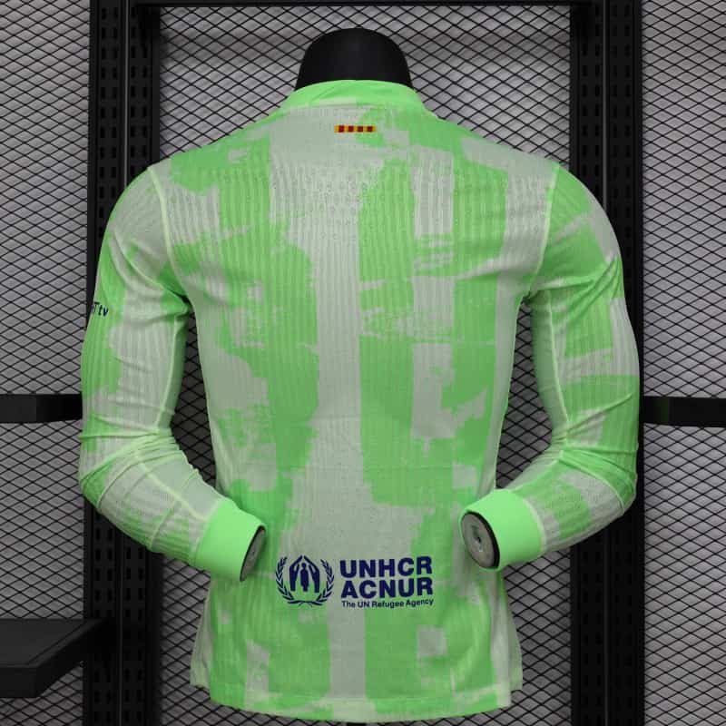 Camisa Barcelona 2 II 2025/26 Manga Longa - Jogador