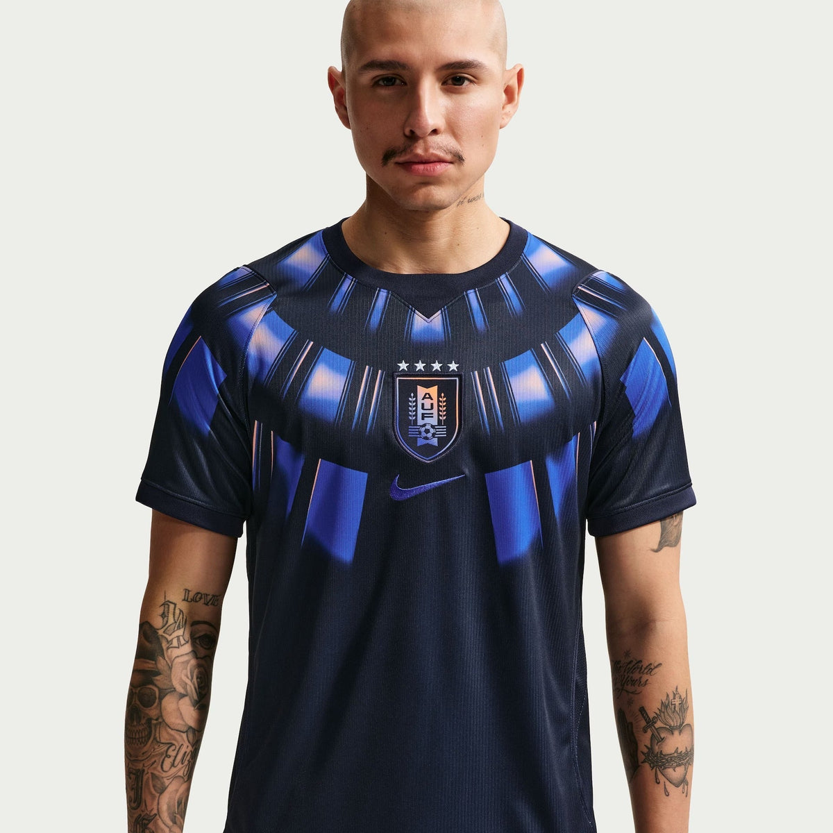 Camisa Uruguai II 2026/27 Azul-Marinho Torcedor - vista frontal