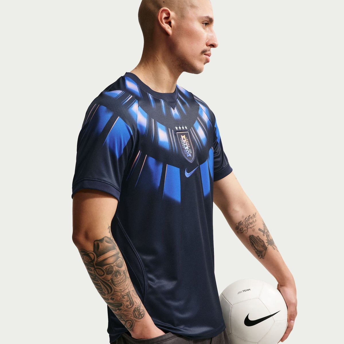Camisa Uruguai II 2026/27 Azul-Marinho Torcedor - outro ângulo