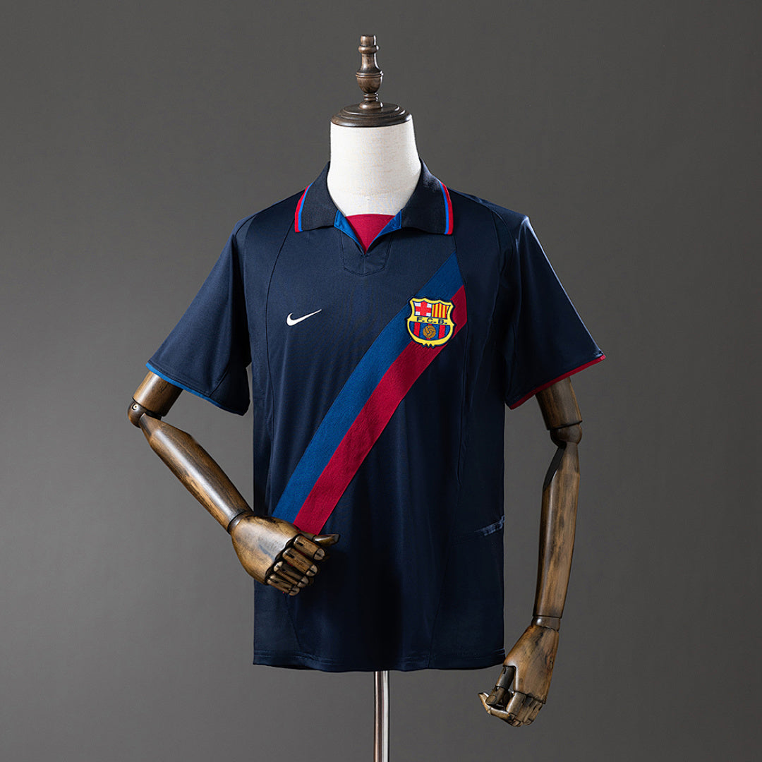 Camisa Retrô Barcelona III 2002/03