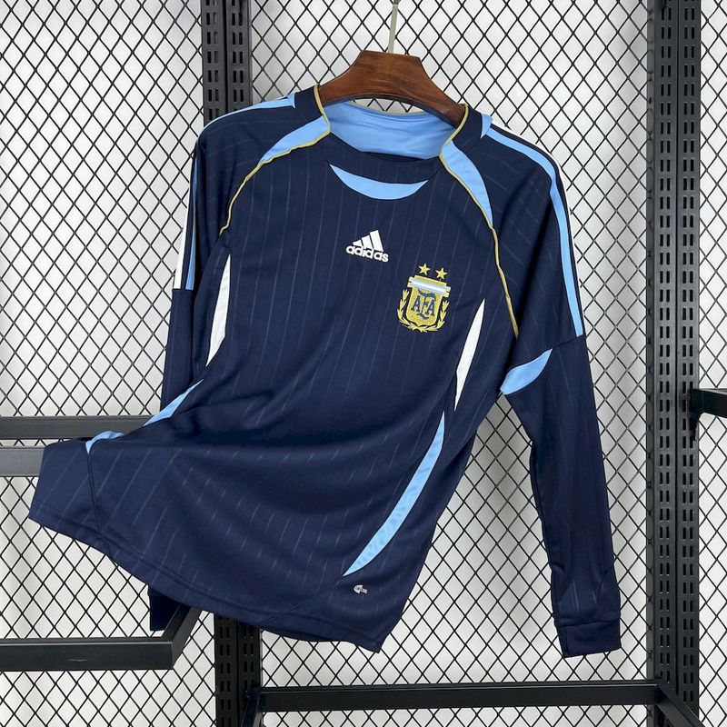 Camisa Retrô Da Argentina II 2006