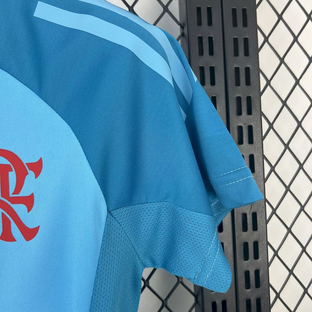 Camisa Flamengo Pré-Jogo Treino 2025/26 Feminina - Torcedor