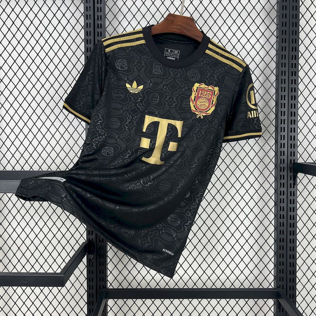 Camisa Bayern de Munique Edição 125 Anos 2024/25 Preta - Torcedor