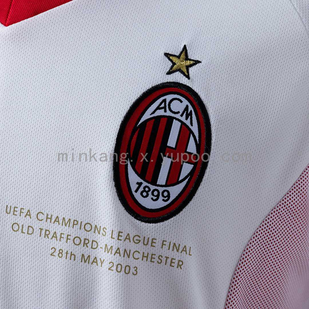 Camisa Retrô Milan II 2002/03