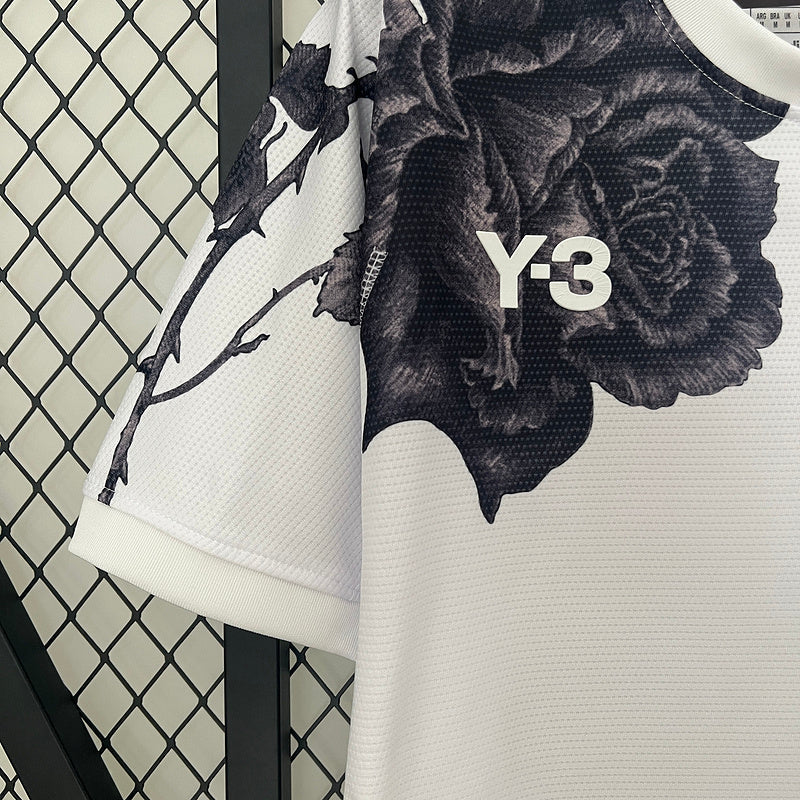 Camisa Real Madrid Y3 2024/25 Branca - Torcedor