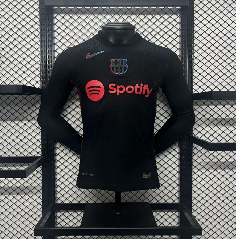 Camisa Barcelona Versi II 2024/25 Manga Longa - Jogador