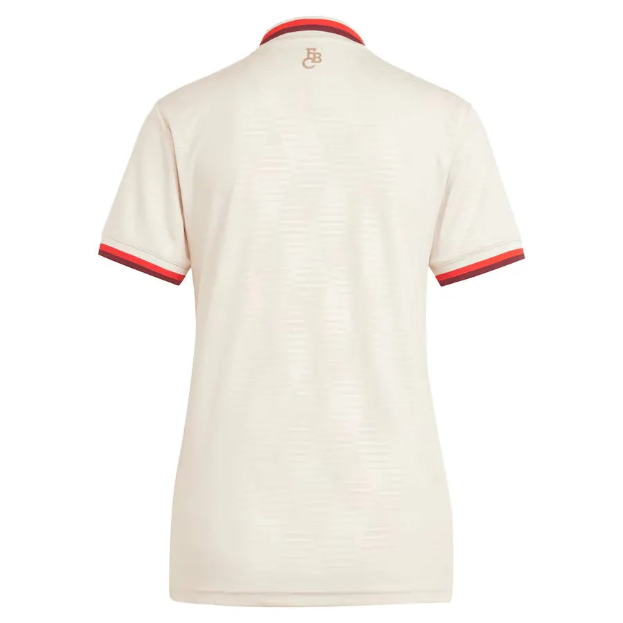 Camisa Bayern de Munique III 2024/25 Bege Feminina - Torcedor