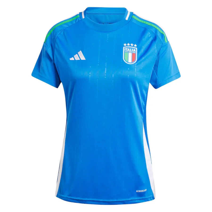 Camisa Itália I 2024 Azul Feminina - Torcedor - Oliver Company