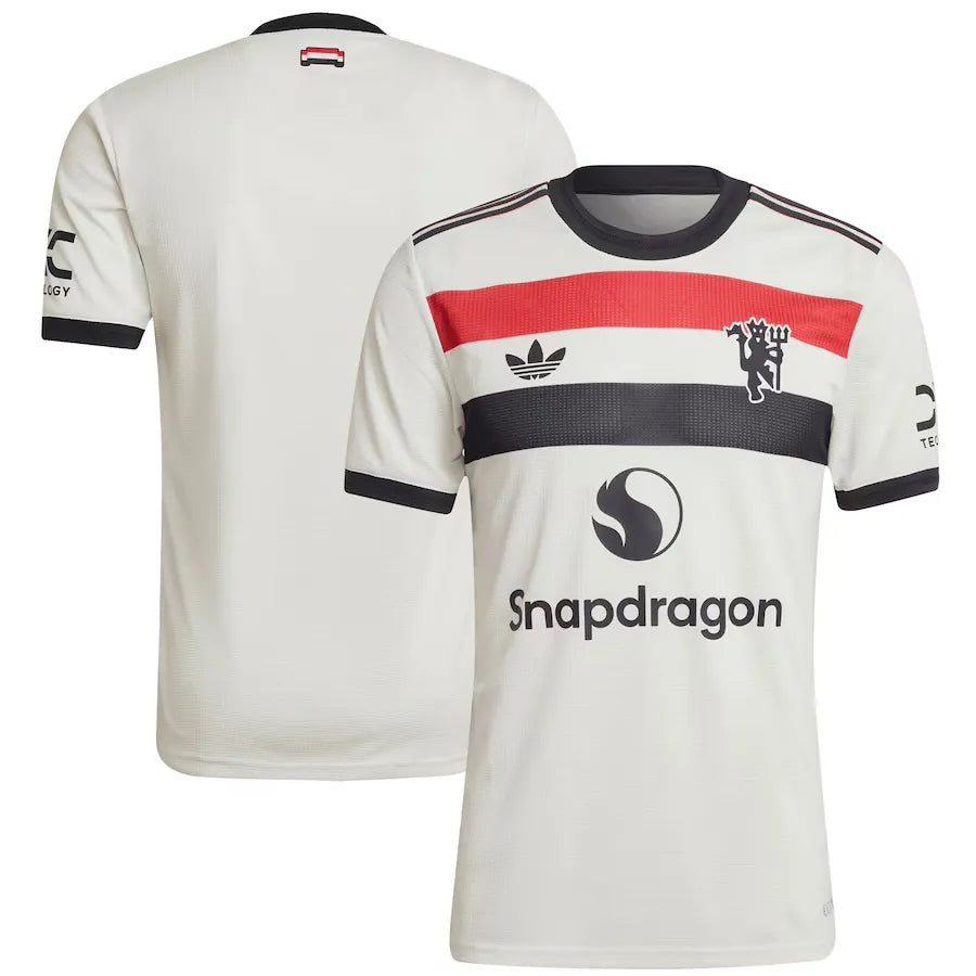 Camisa Manchester United III 2024/25 Branca - Jogador