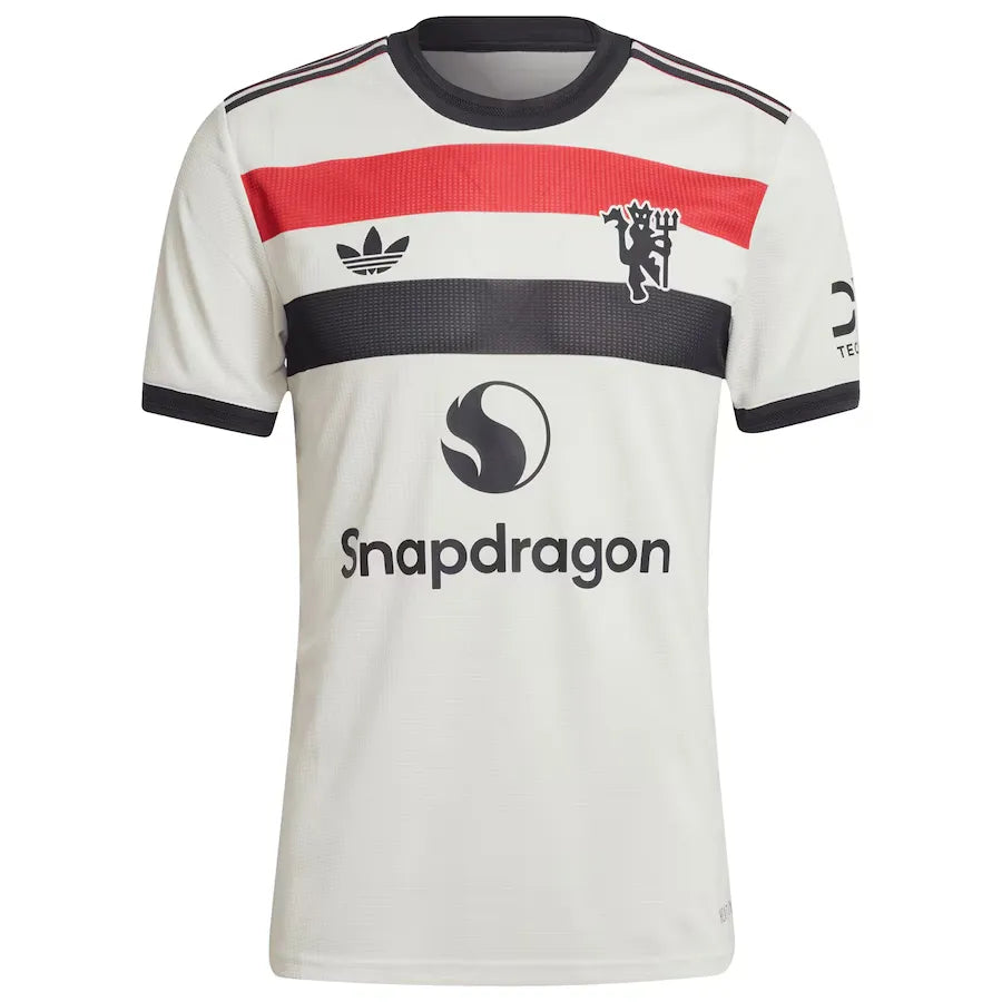 Camisa Manchester United III 2024/25 Branca - Jogador