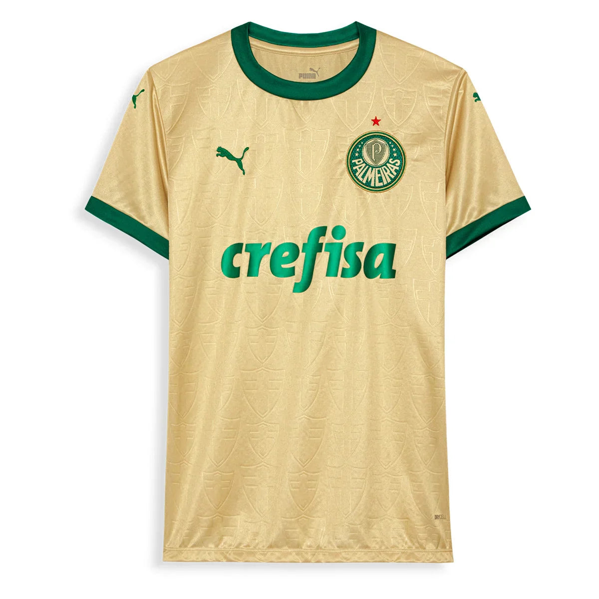 Camisa Palmeiras III 2024/25 Dourada Feminina - Torcedor