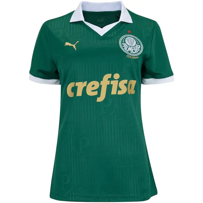 Camisa Palmeiras I 2024/25 Verde Feminina - Torcedor