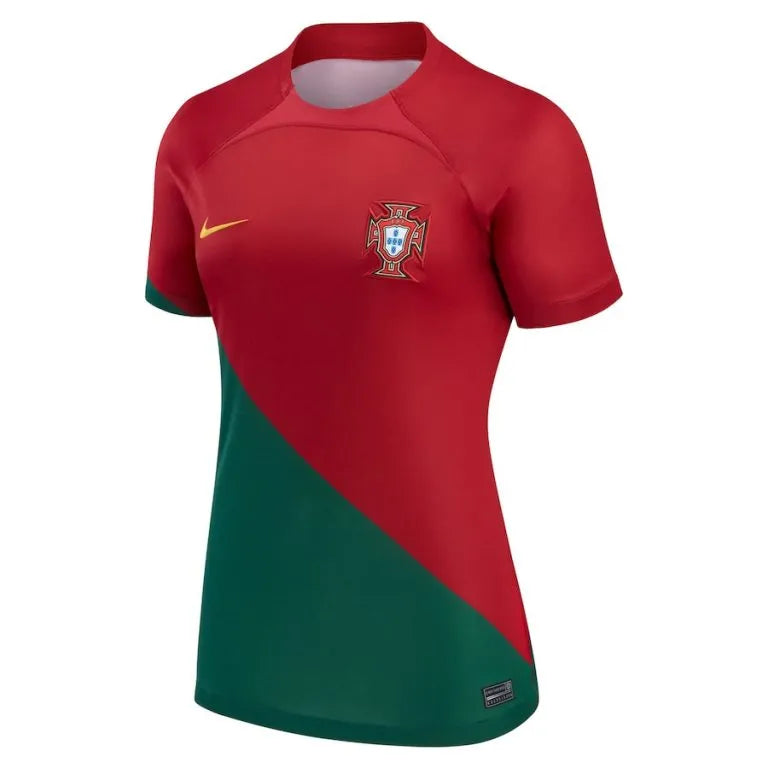 Camisa Portugal I 2022 Vermelha Feminina - Torcedor